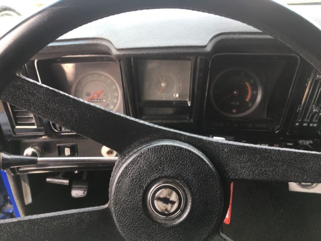 1969 Blue Chevrolet Camaro Coupe