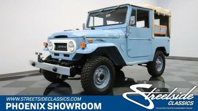 1970 Blue Toyota FJ Cruiser SUV
