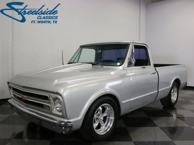 1967 Silver Chevrolet C-10 Pickup (Truck)