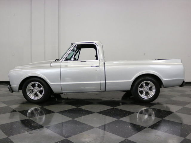 1967 Silver Chevrolet C-10 Pickup (Truck)