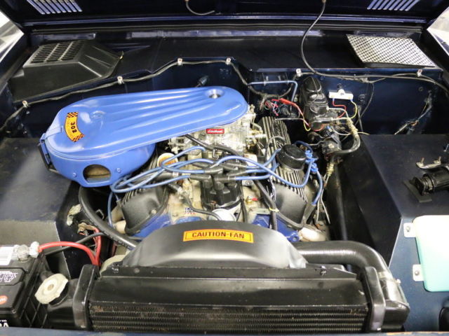 1970 Blue Ford Bronco SUV