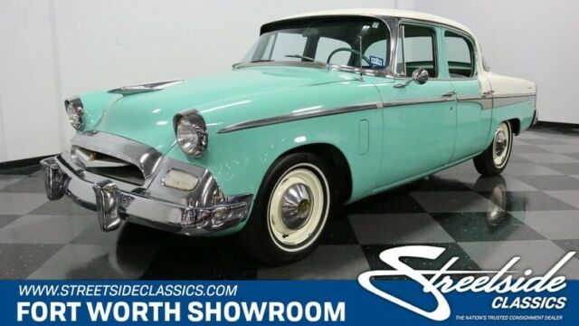 1955 Green Studebaker Champion Sedan