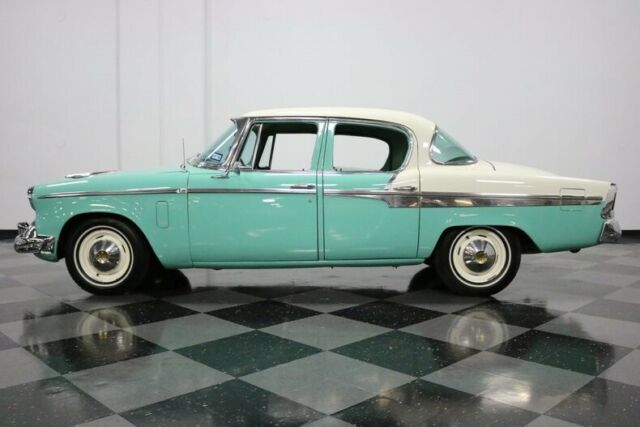 1955 Green Studebaker Champion Sedan
