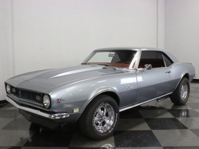 1968 Silver Chevrolet Camaro Coupe