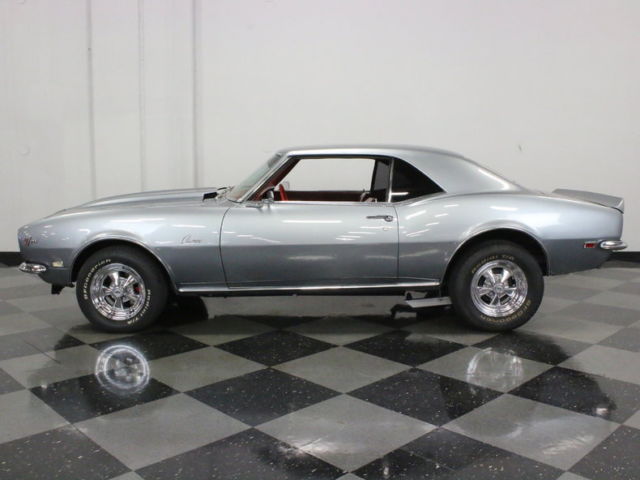 1968 Silver Chevrolet Camaro Coupe