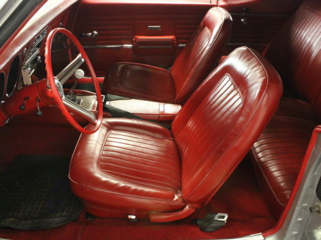 1968 Silver Chevrolet Camaro Coupe