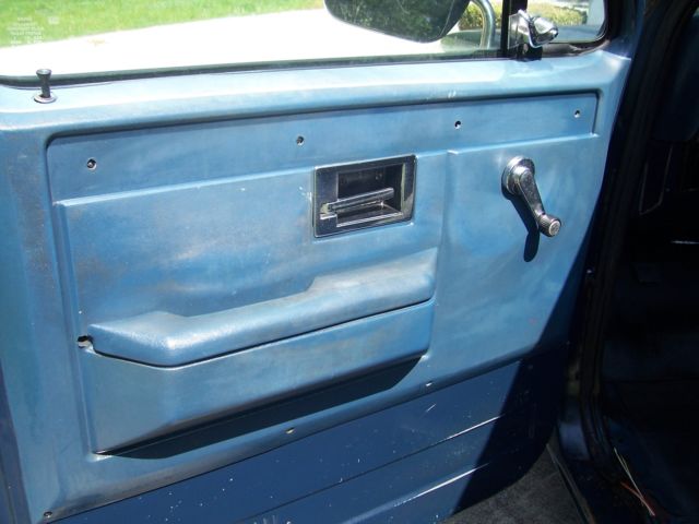 1987 Blue Chevrolet C-10