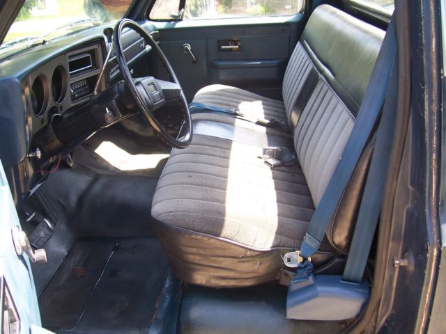 1987 Blue Chevrolet C-10