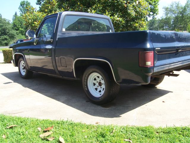 1987 Blue Chevrolet C-10