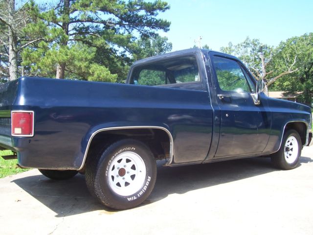 1987 Blue Chevrolet C-10