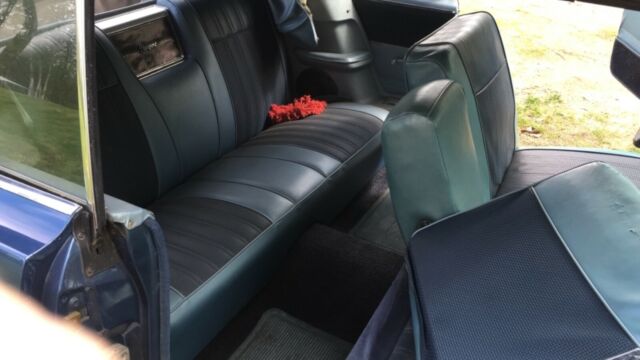 1967 Blue Chrysler Newport Convertible