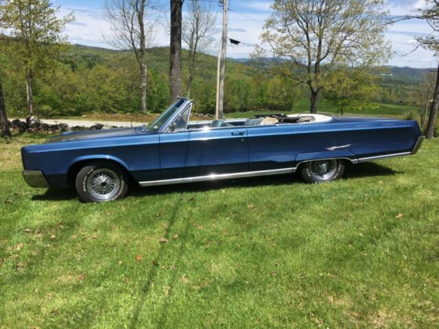 1967 Blue Chrysler Newport Convertible