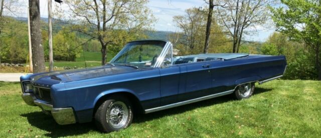 1967 Blue Chrysler Newport Convertible