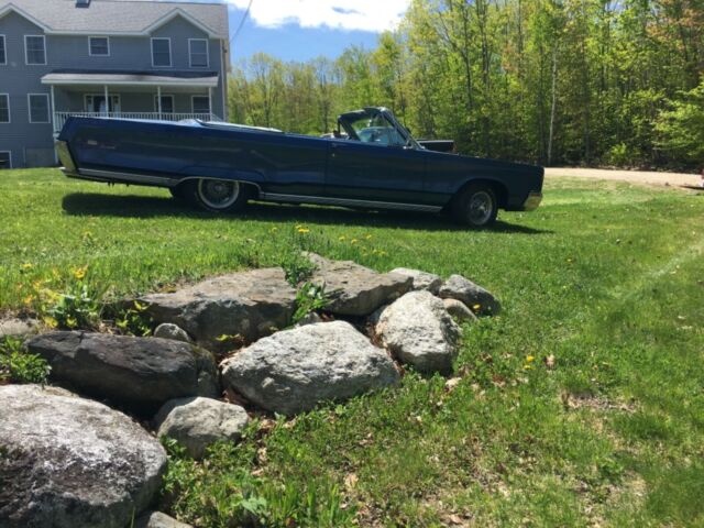 1967 Blue Chrysler Newport Convertible