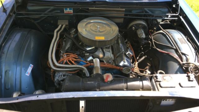 1967 Blue Chrysler Newport Convertible