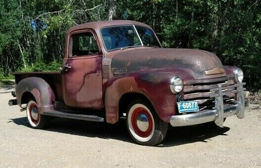 1951 Burgundy Chevrolet Other Pickups Standard Cab Pickup