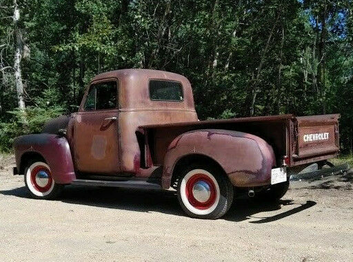 1951 Burgundy Chevrolet Other Pickups Standard Cab Pickup