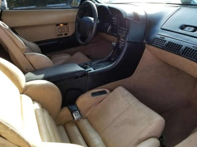 1992 Black Chevrolet Corvette Convertible