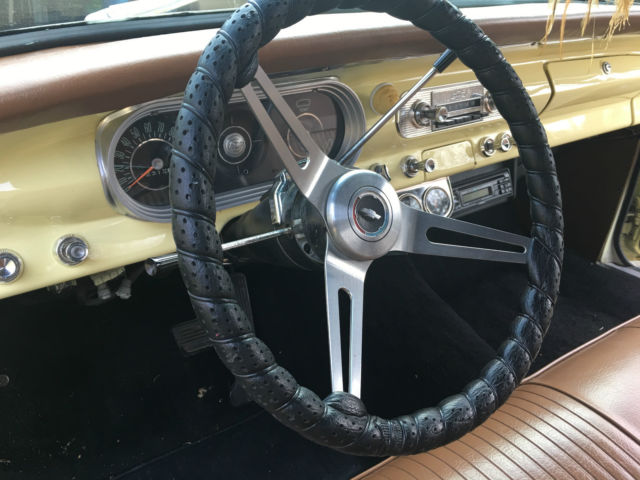 1963 yellow Chevrolet Nova 2 door convertible