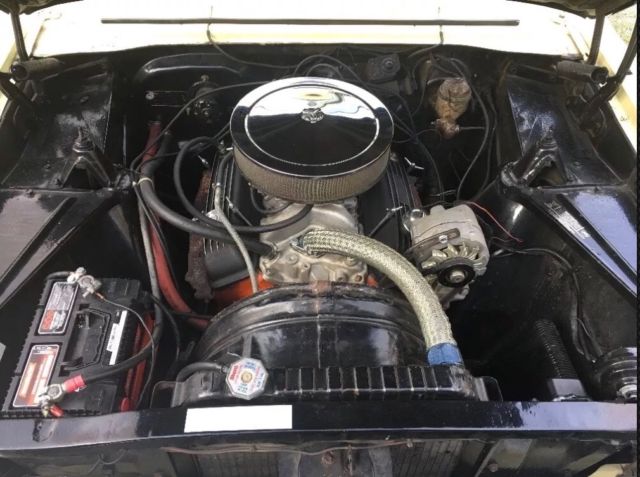 1963 yellow Chevrolet Nova 2 door convertible