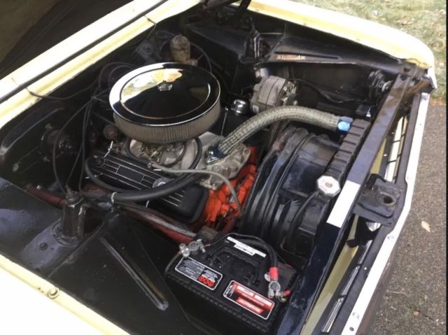 1963 yellow Chevrolet Nova 2 door convertible