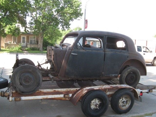 1953 Black Mercedes-Benz 170 SV Sedan