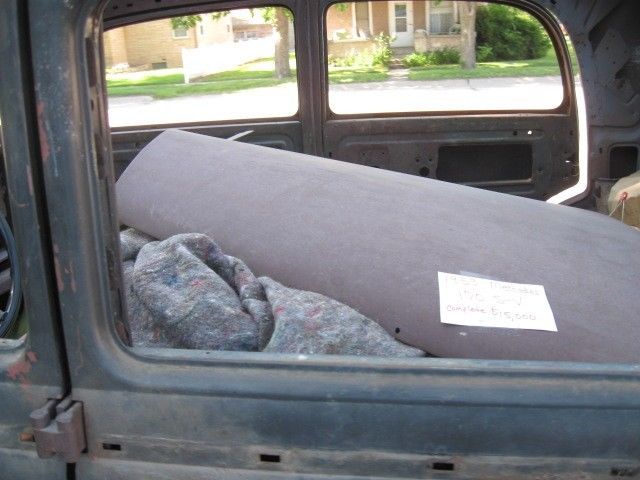 1953 Black Mercedes-Benz 170 SV Sedan