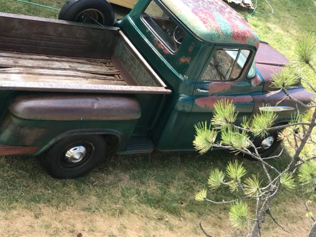 1957 Green Chevrolet Other Pickups Standard Cab Pickup