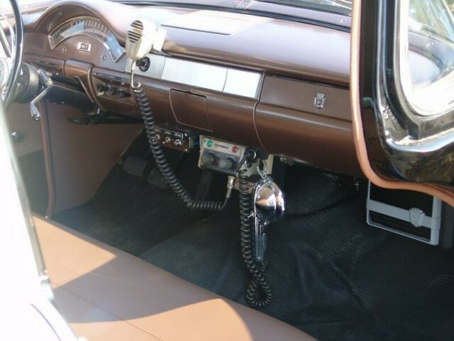 1957 Black & White Ford Custom Sedan
