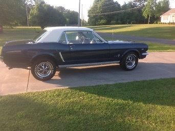 1965 Blue Ford Mustang Coupe