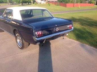 1965 Blue Ford Mustang Coupe