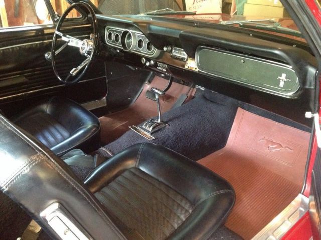 1965 Red Ford Mustang Coupe