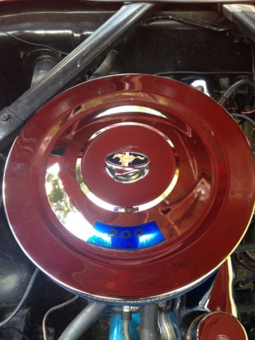 1965 Red Ford Mustang Coupe