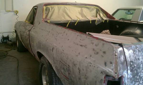 1968 Black Chevrolet El Camino