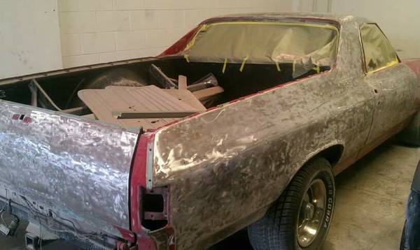 1968 Black Chevrolet El Camino