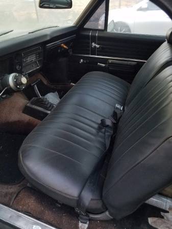 1968 Black Chevrolet El Camino