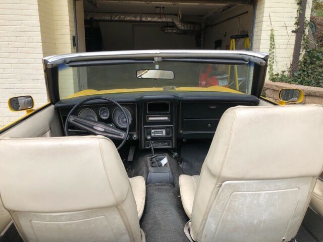 1972 Yellow Ford Mustang Convertible