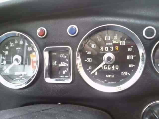 1976 Red MG MGB Convertible