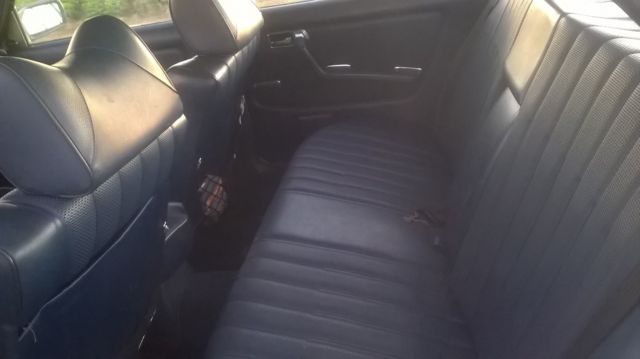 1978 Blue Mercedes-Benz 200-Series Sedan