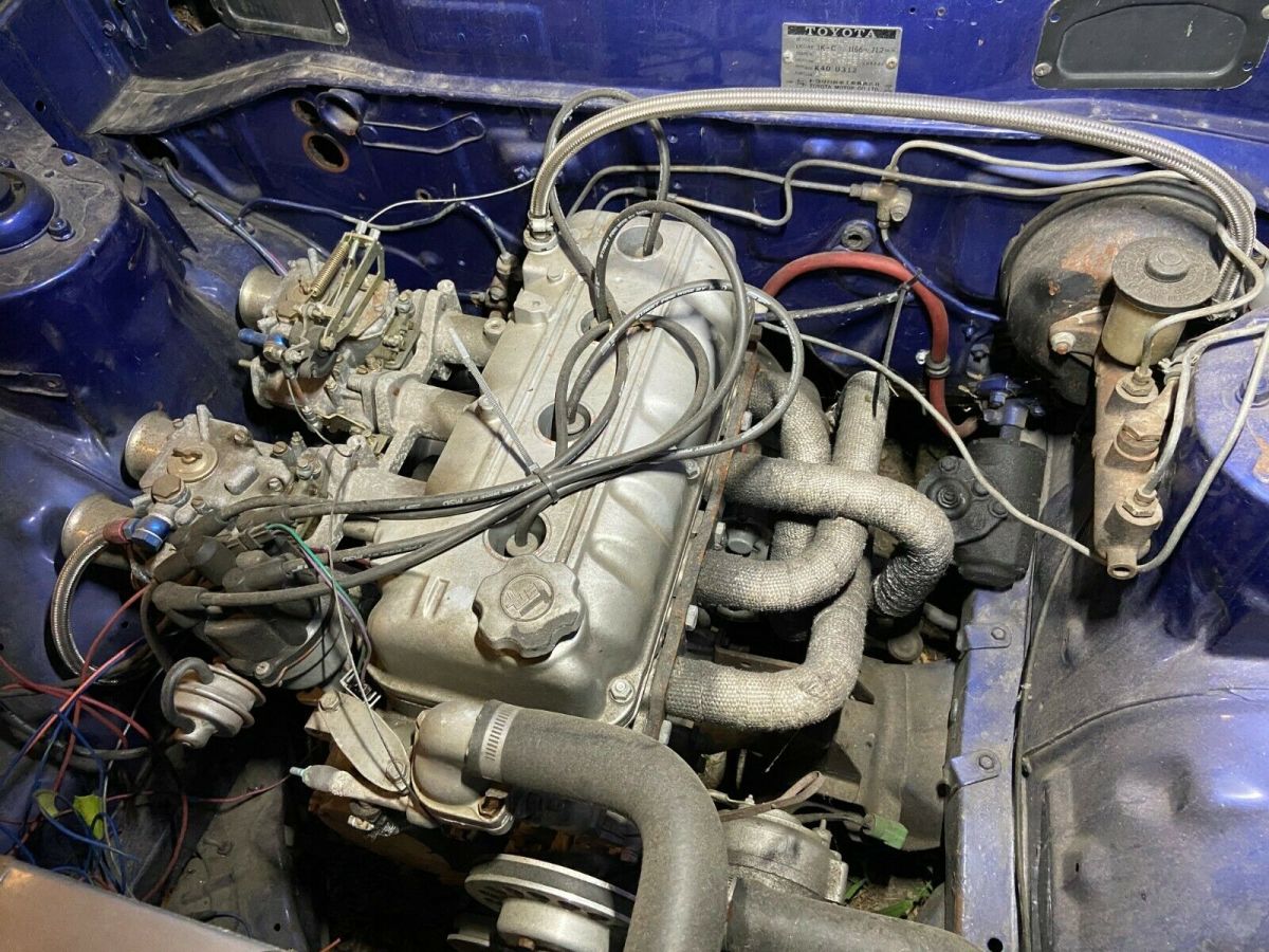 1979 Blue Toyota Corolla Coupe