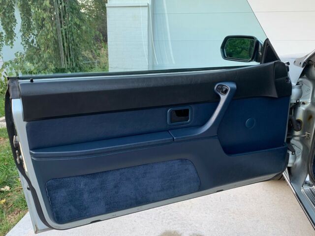 1984 Blue BMW 6-Series Coupe