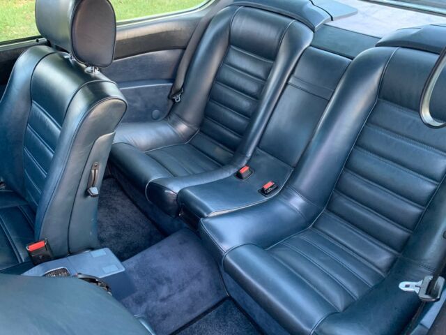 1984 Blue BMW 6-Series Coupe