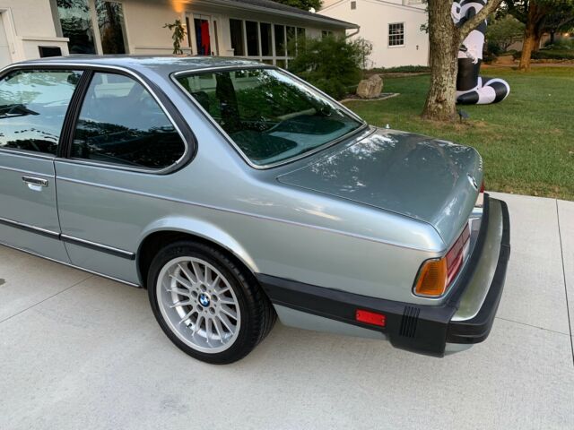 1984 Blue BMW 6-Series Coupe