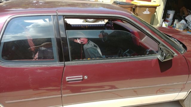 1988 Burgundy Oldsmobile Toronado