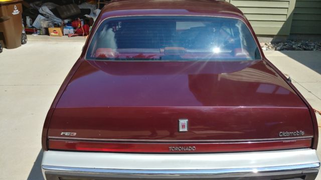 1988 Burgundy Oldsmobile Toronado