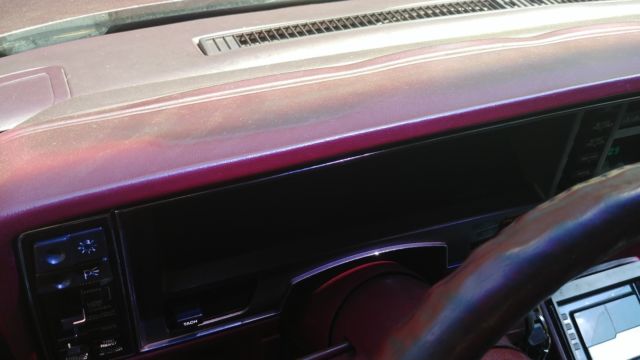 1988 Burgundy Oldsmobile Toronado