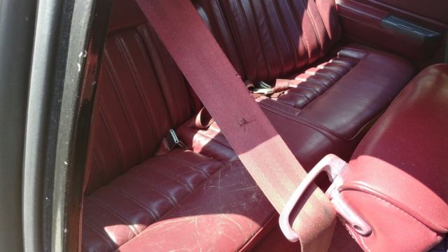 1988 Burgundy Oldsmobile Toronado