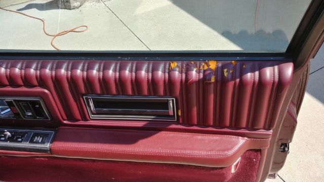 1988 Burgundy Oldsmobile Toronado