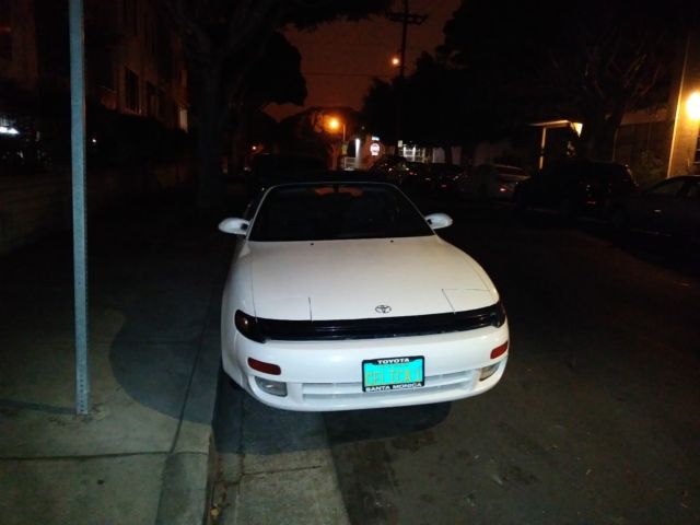1992 White Toyota Celica