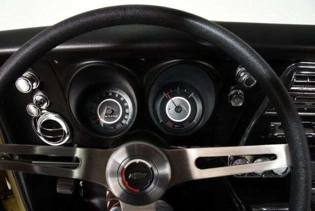 1967 Yellow Chevrolet Camaro Hardtop